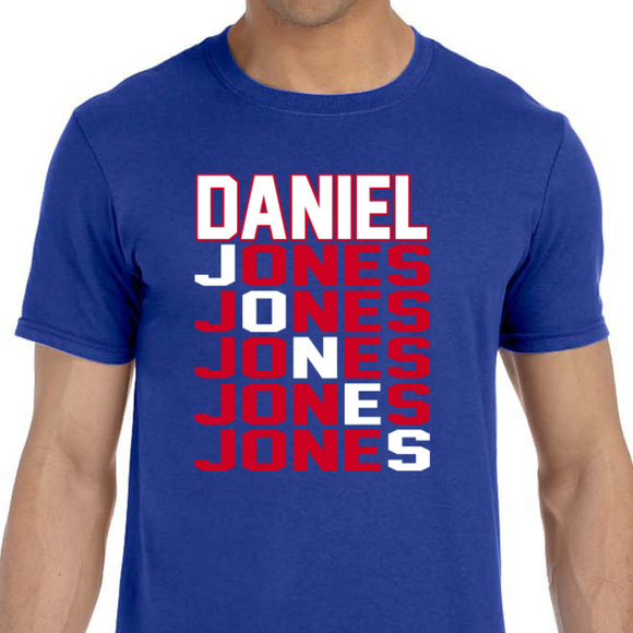 New York Giants Daniel Jones Shirt - Picture 1 of 1